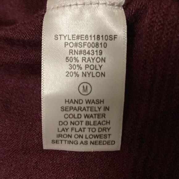 Evolution by Cyrus Myna Open Front Cardigan with Button Sleeve Detail in Ancho C - Picture 9 of 10